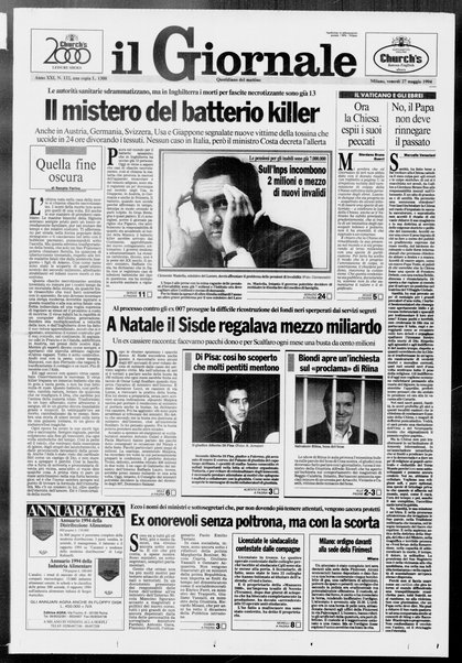 Il giornale : quotidiano del mattino